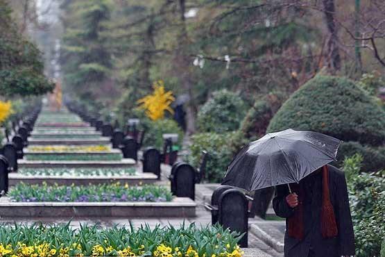 بارش پراکنده در بعضی استان های کشور، هوای پاک تهران تا دوشنبه
