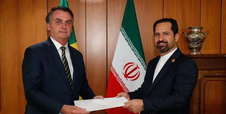 سفیر جدید ایران استوارنامه خود را تقدیم رئیس جمهور برزیل کرد