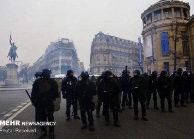 استقرار 100 هزار نیروی پلیس در خیابانهای فرانسه