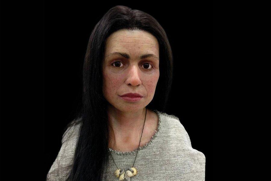چهره یک زن 7500 ساله را ببنید ، اولین انسان های جبل الطارق را چه شکلی بودند؟