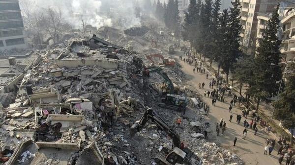 ترکیه: قدرت زلزله روز دوشنبه معادل 500 بمب هسته ای بود