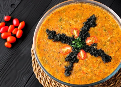 طرز تهیه آش آبغوره سنتی مخصوص پاکسازی و کبد چرب