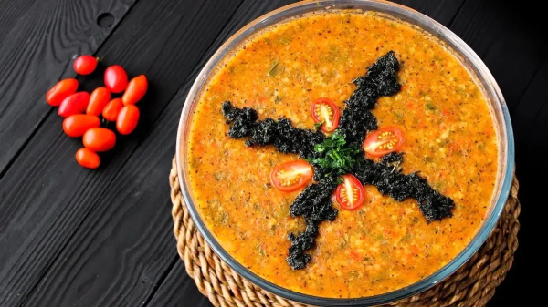 طرز تهیه آش آبغوره سنتی مخصوص پاکسازی و کبد چرب